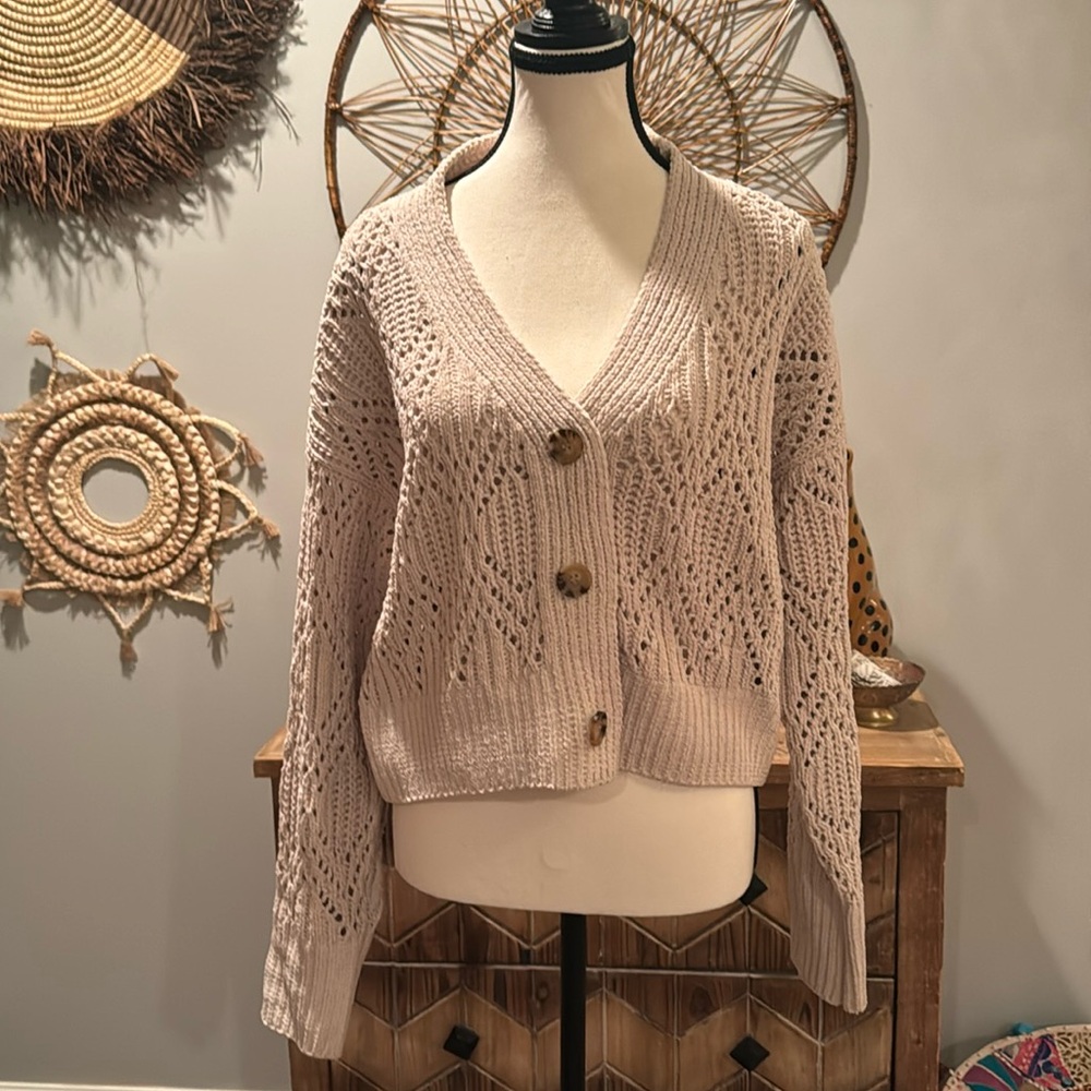 Cropped Cozy Cardigan
